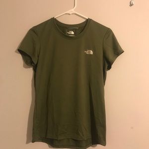 North Face Green Tee Active Shirt or Casual, small